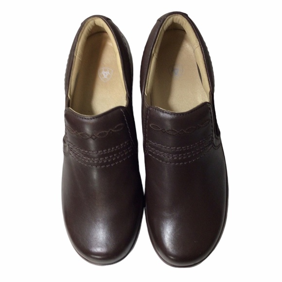 Ariat Woman’s “Expert” Clog in Antique Brown SZ 10 - Picture 2 of 12